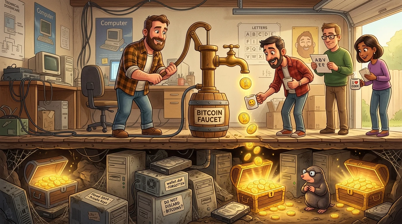 The 5 BTC Free Faucet: When Solving a Simple CAPTCHA Handed Out Fortunes to Casual Internet Surfers