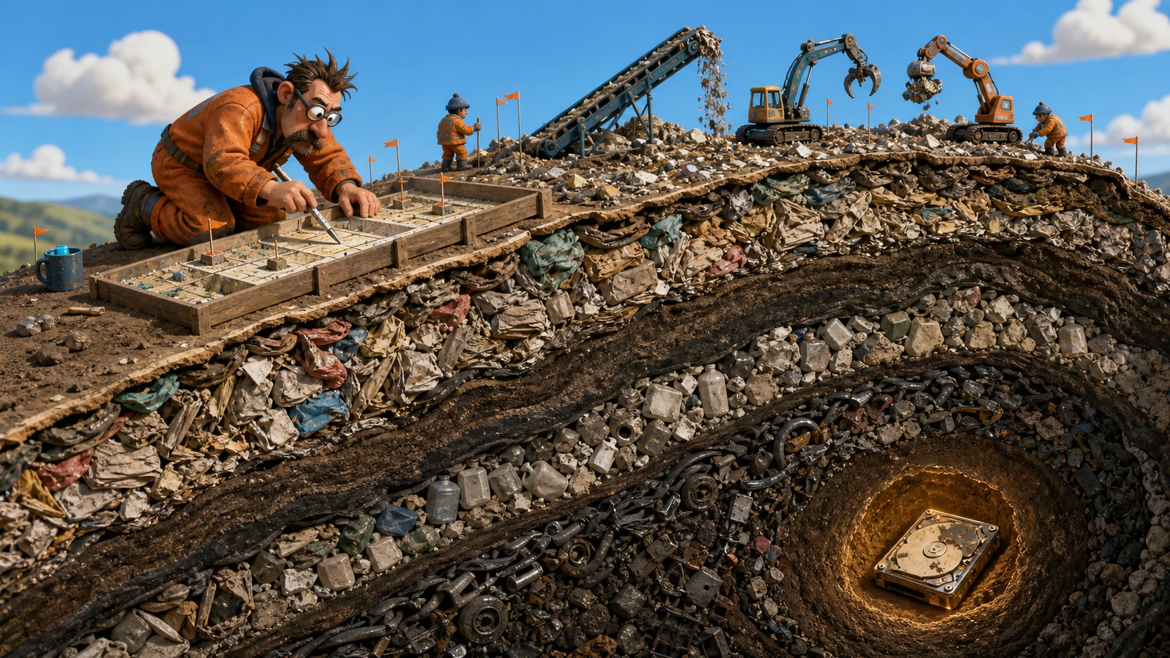 Buried in the Landfill: The 8,000 Bitcoins Tragedy of James Howells