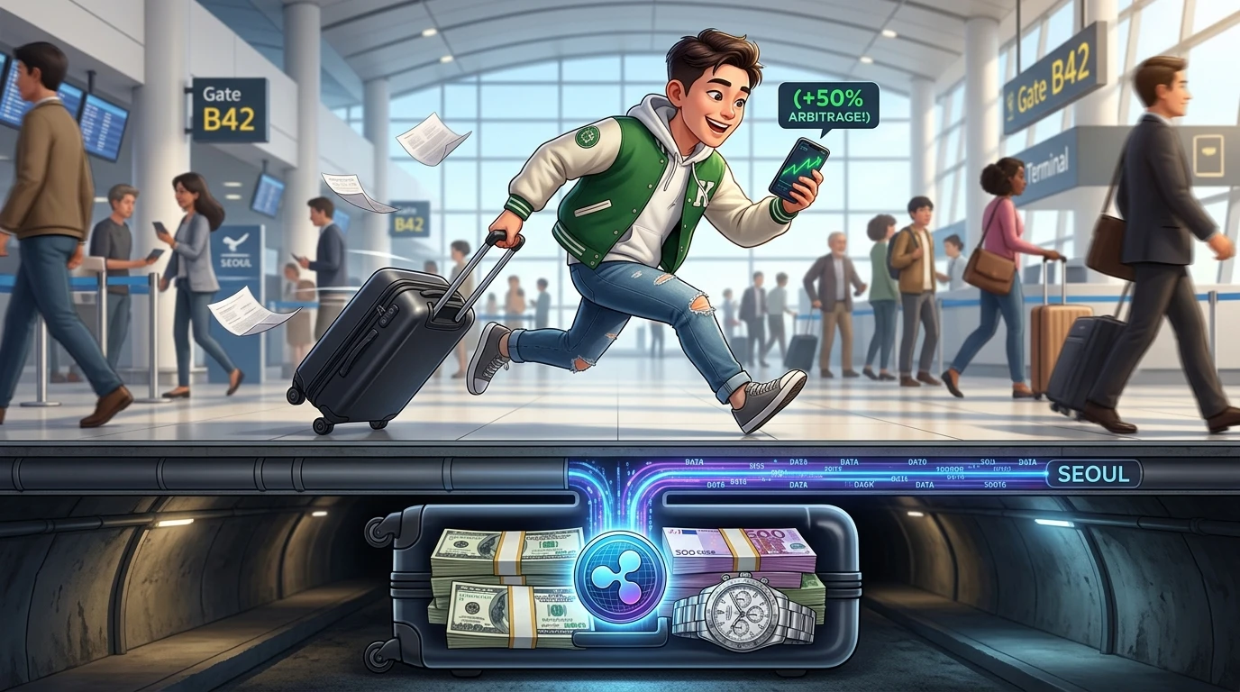The Kimchi Premium Suitcase Run: The Wild 2017 Arbitrage Odyssey of Korean Retail Traders