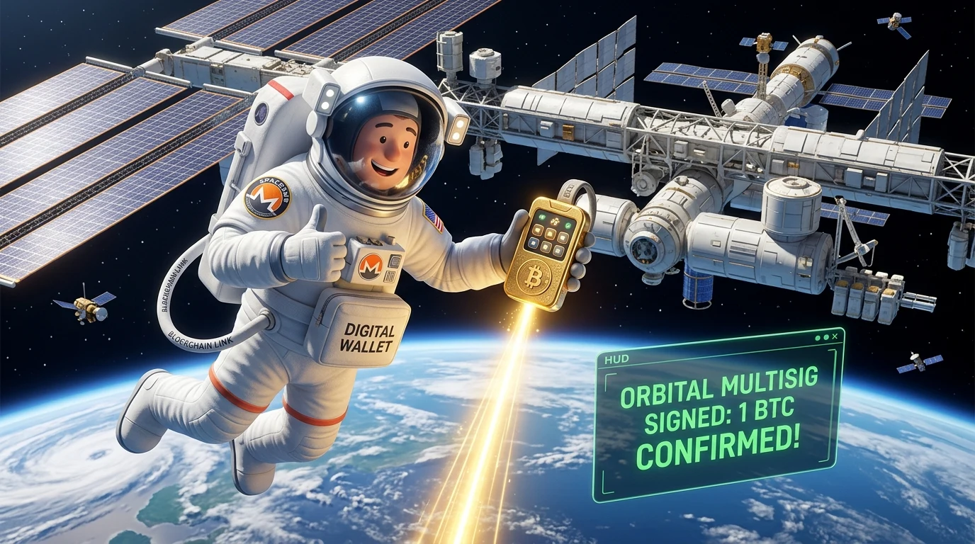 Beyond Earthly Censorship: The NASA Rocket That Put a Bitcoin Node on the Space Station